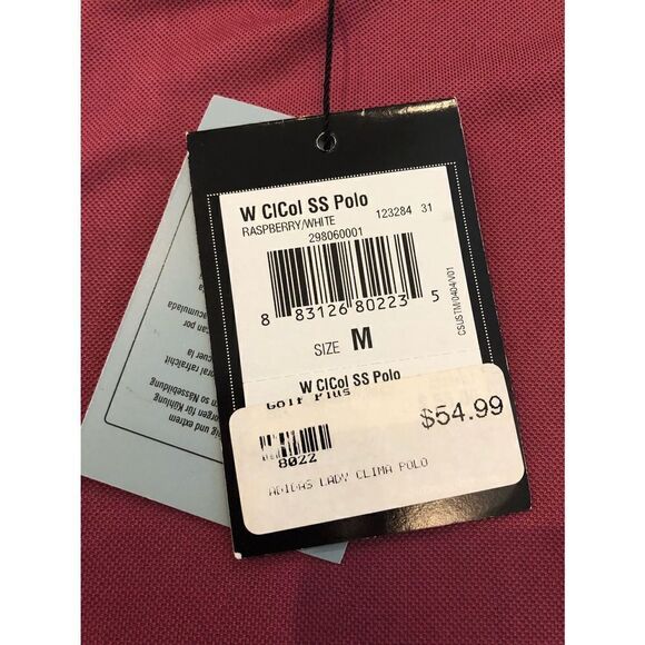 Adidas Clima Cool Purple Golf Shirt, Women’s M NWT - Picture 4 of 4